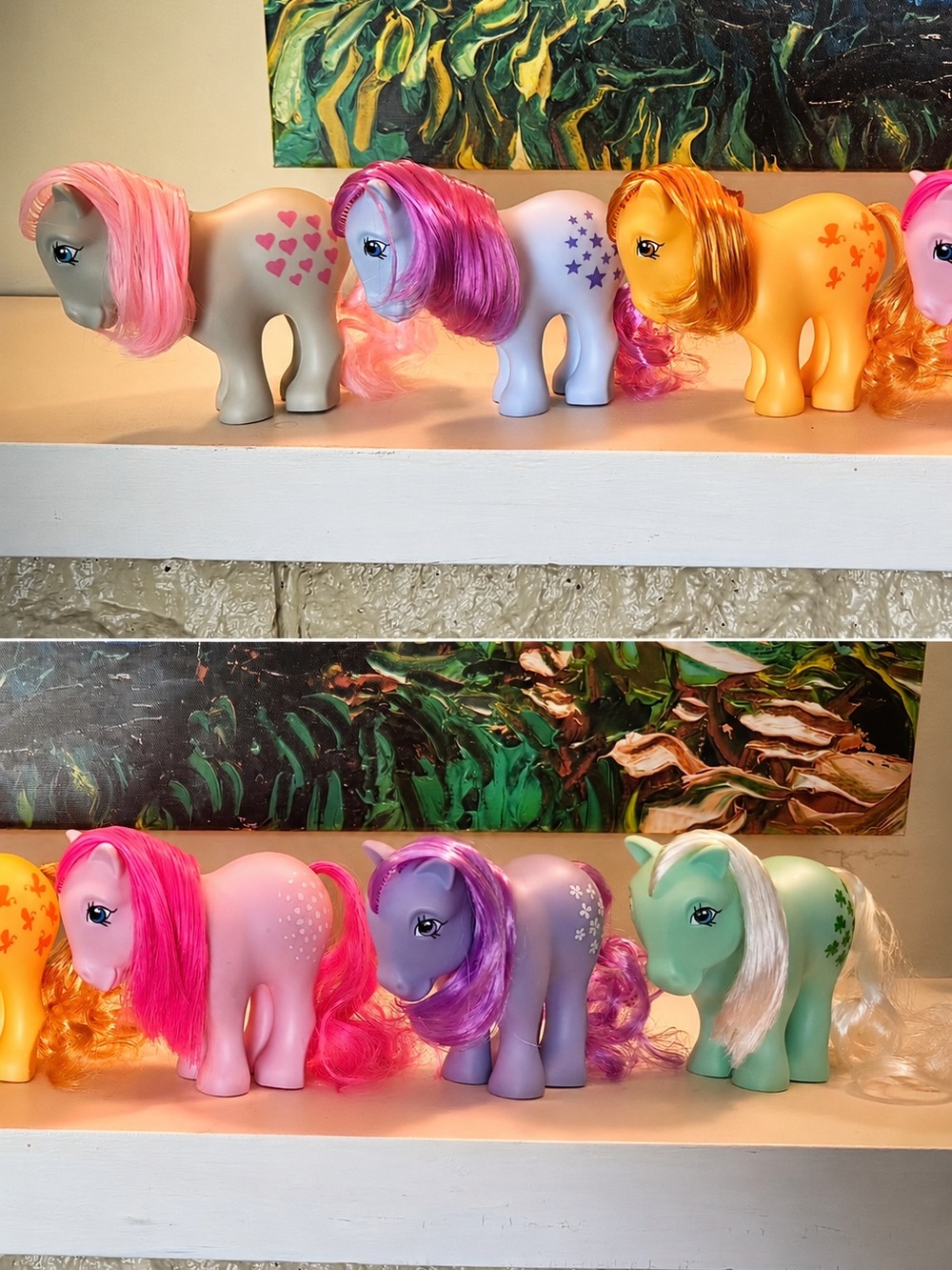 My Little Pony G3 Lot – 6 Ponies – 2007 Hasbro Hoof Stamp